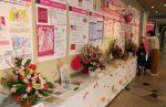 バレンタインデー 大切な人に花を　岡山市役所で啓発展示