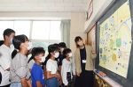 木山小学校区の魅力 マップで紹介　真庭、創立１５０周年で曲も制作