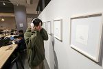世界の水音と海イメージの印象画　上村さん 福山の複合施設で作品展