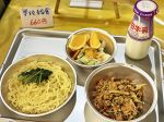 懐かしの学校給食味わって　岡山市役所の食堂で定期提供