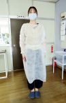 松井被服が医療用ガウン製造開始　５月中に１万５千着を用意