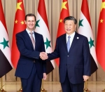 中国、シリアと戦略関係　習近平主席、首脳会談で表明