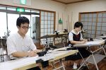 山陽高生 機械製図で全国１、２位　久冨さんと吉川さんが特別表彰