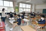 倉敷市立小中「分散登校」始まる　グループ分け隔日通学 １９日まで