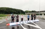 倉敷・新柳井原橋が開通　小田川付け替え工事の一環