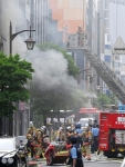東京・新橋のビルで爆発　２階飲食店、４人重軽傷