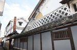 旧苅田家住宅 壁のしっくい剥離　津山、「知新館」も 台風影響か