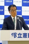 補正予算前の解散「暴挙」　立民・岡田幹事長が首相けん制
