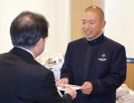 航空石川主将、出身の福井で激励　センバツ出場を前に「感謝」
