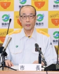 輪島市長「３年で日常取り戻す」　記者会見で宣言