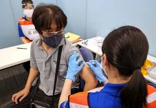 ワクチン集団接種 岡山市内で開始