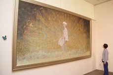井手さんが描く崇高な世界観堪能　瀬戸内市立美術館、特別展は中盤