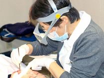 岡山県内の医療機関もマスク不足