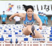 世界陸上 青木が初めて代表入り　岡山出身 女子１００障と４００継