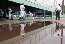 雨で「継続試合」県大会初適用