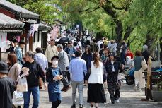 岡山県内 観光回復、景況も改善　新型コロナ５類移行 ８日で１年
