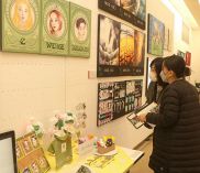 ポスターや模型 高校生の表現多彩　岡山で県立５校合同デザイン展