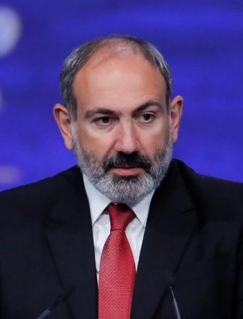 　アルメニアのパシニャン首相（ロイター＝共同）