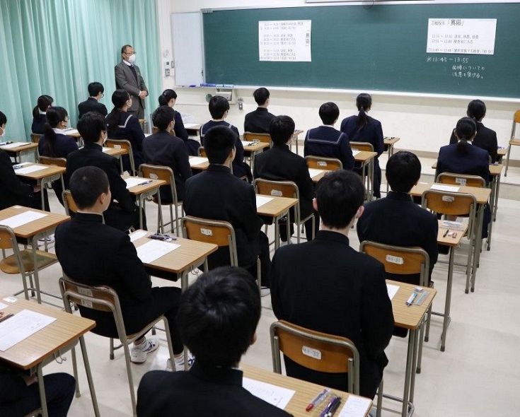 公立高特別入試 ７６００人挑む　岡山県内４８校、学力検査や面接