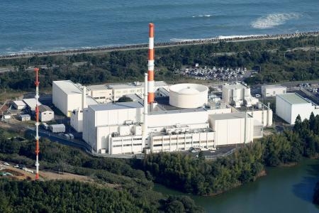 　日本原子力研究開発機構の高速実験炉「常陽」＝２０２１年１０月、茨城県大洗町