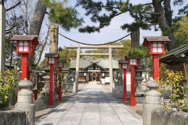 干拓の歴史を刻む藤田神社
