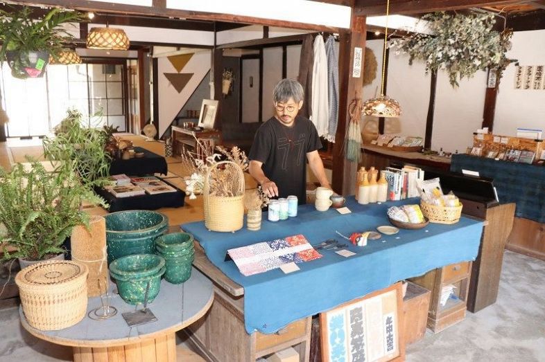 築１００年の古民家 雑貨店に改装　真庭、Ｕターンの横山さん開店