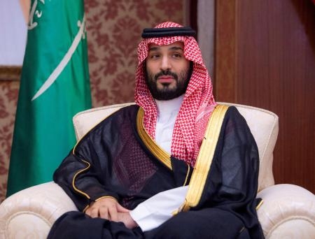 　サウジアラビアのムハンマド皇太子＝６月７日、同国ジッダ（ロイター＝共同）