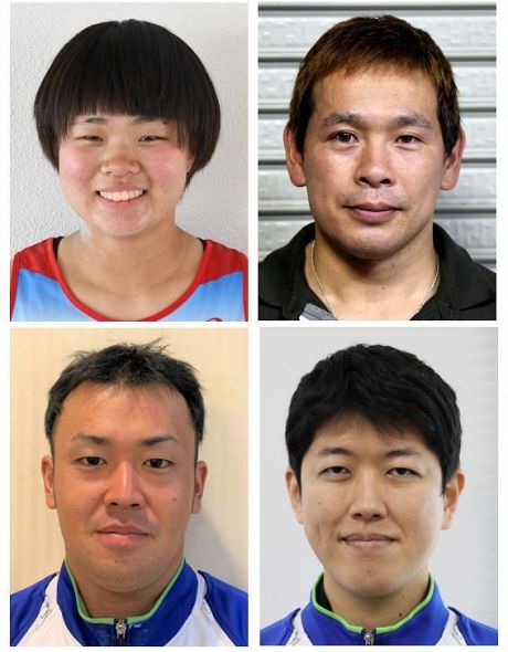 （上段左から）奥山琴未、山根美千義（下段左から）田中太郎、岡田直也