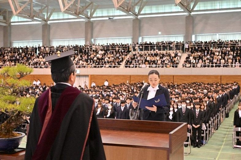 岡山大 ３５２１人が新たな一歩　１０学部７研究科など入学式