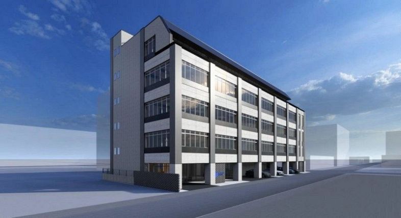 マツオカコーポレーションの新本社ビルのイメージ