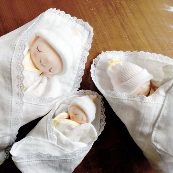 死産した赤ちゃんに着せる服を　岡山中の有志、医療機関に贈る