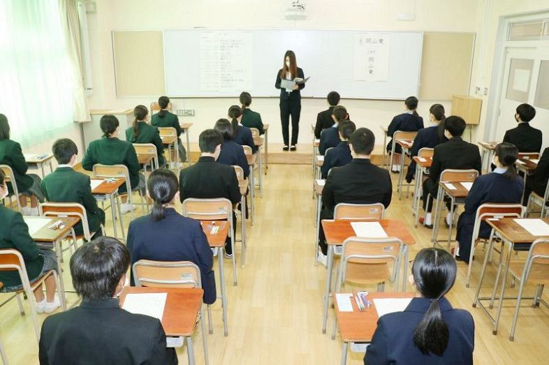 岡山県内公立高 特別入試始まる　４６校に７千人、学力検査や面接