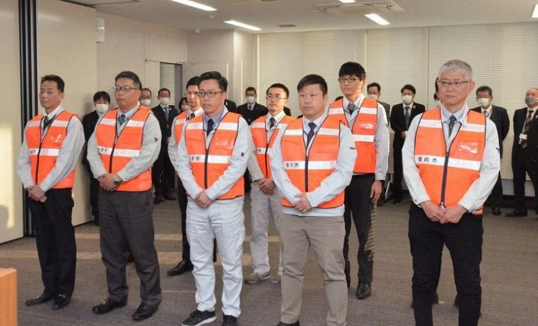 備前市、石川県七尾市に職員派遣　能登地震で被災、計８人