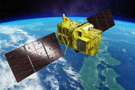 　Ｈ３ロケット１号機の失敗で失われた地球観測衛星「だいち３号」のイメージ（ＪＡＸＡ提供）