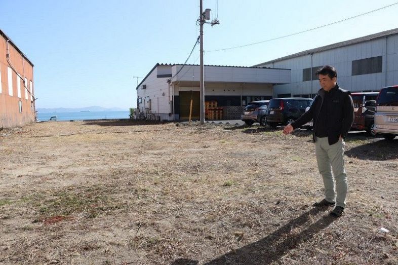 鞆のナマコ種苗生産事業が暗礁　中国禁輸影響 育成施設の建設中断