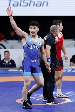 清岡、石黒が初の五輪代表　レスリング五輪アジア予選