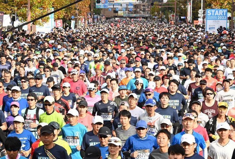 県民優先枠 初日応募は４１８１人　おかやまマラソン 定員の２.１倍
