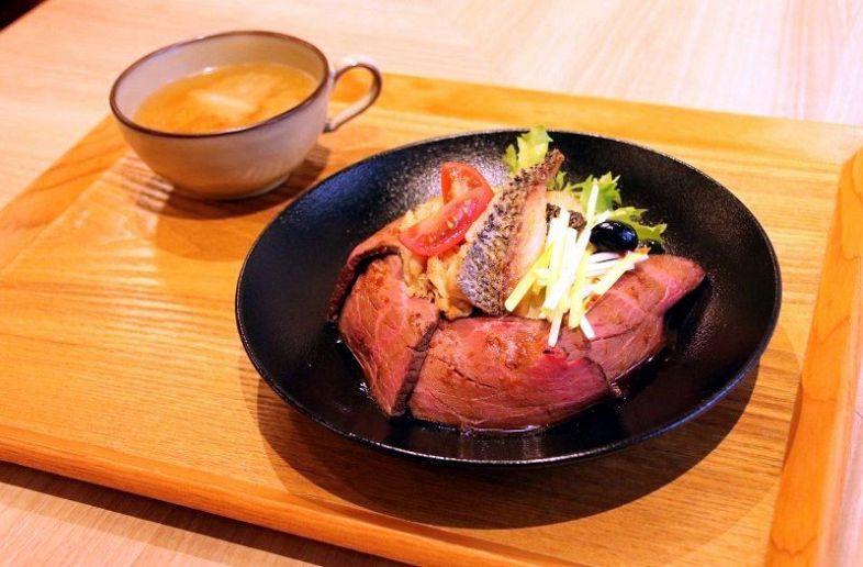 県産食材をふんだんに使った「みのるダイニングさんすて岡山」の晴寿司