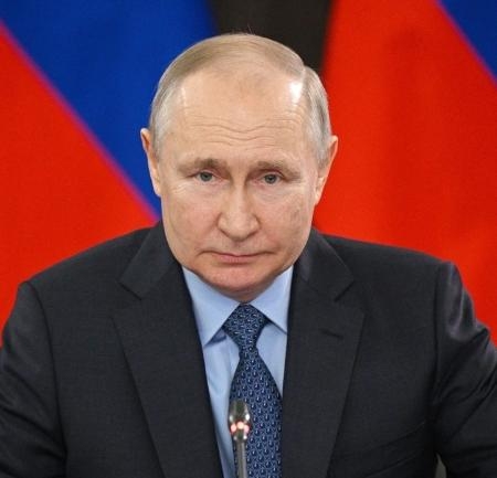 　ロシアのプーチン大統領（タス＝共同）