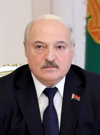 　ベラルーシのルカシェンコ大統領（タス＝共同）