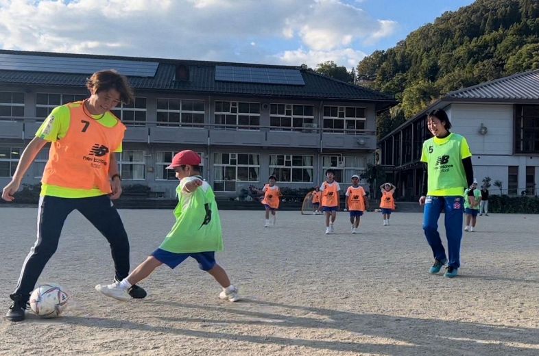 シャルム通信（２）サッカーしようよ！　倉敷・玉島に新スクール開校