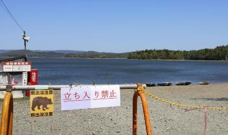 北海道・朱鞠内湖でクマ目撃　キャンプ場の営業、再び休止