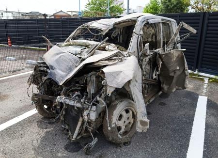 車転落、１８歳男性３人死亡　徳島・阿南の県道、単独事故か