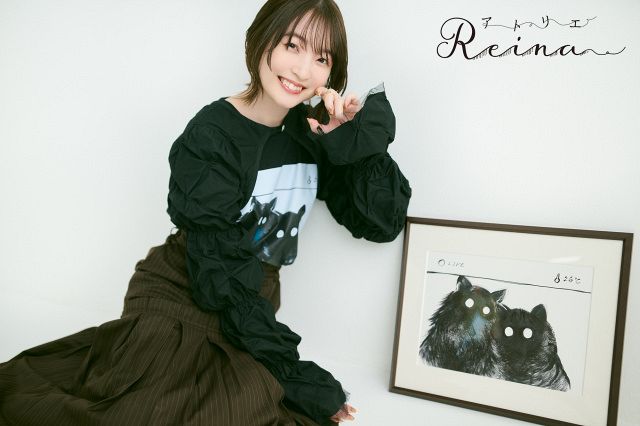 声優・上田麗奈、センス抜群！描いたイラストTシャツ登場 新作4種類で