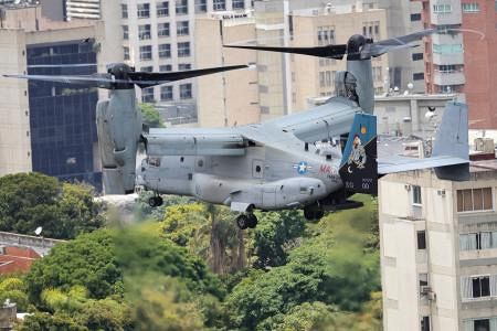 米軍がベネズエラで訓練 大使館避難にオスプレイ：山陽新聞デジタル