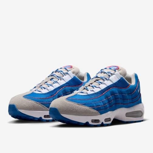 ニ*キ様 NIKEエアマックス95サファイア ナイキ『エアマックス95』“Blue Sapphire and Action Red”を7・25発売