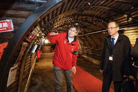 炭鉱模擬坑道、7年ぶり展示再開 北海道・夕張、火災の修復終え：山陽