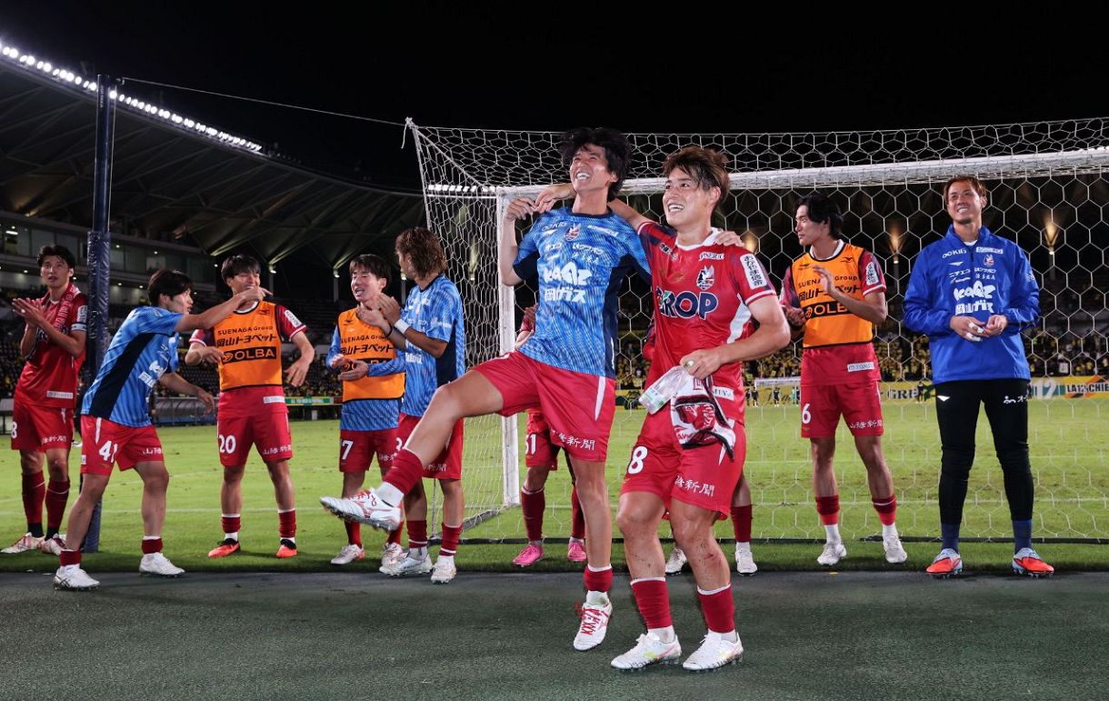 ファジアーノが初の１６強入り　天皇杯サッカー３回戦　Ｊ１千葉に１―０で競り勝つ