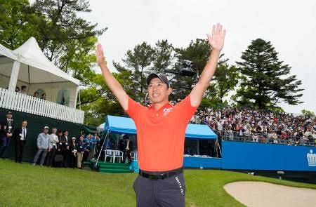 堀川が4年ぶりツアーV、5勝目 男子ゴルフ、中日クラウンズ：山陽