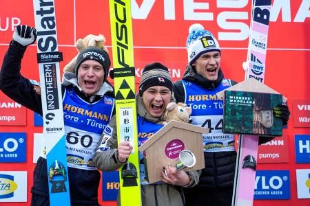 W杯ジャンプ、内藤智文が初優勝 伊藤有希は2年ぶり通算10勝目
